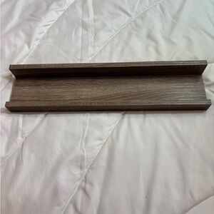 Light Wooden wall hanging Display Shelf 18x4x2